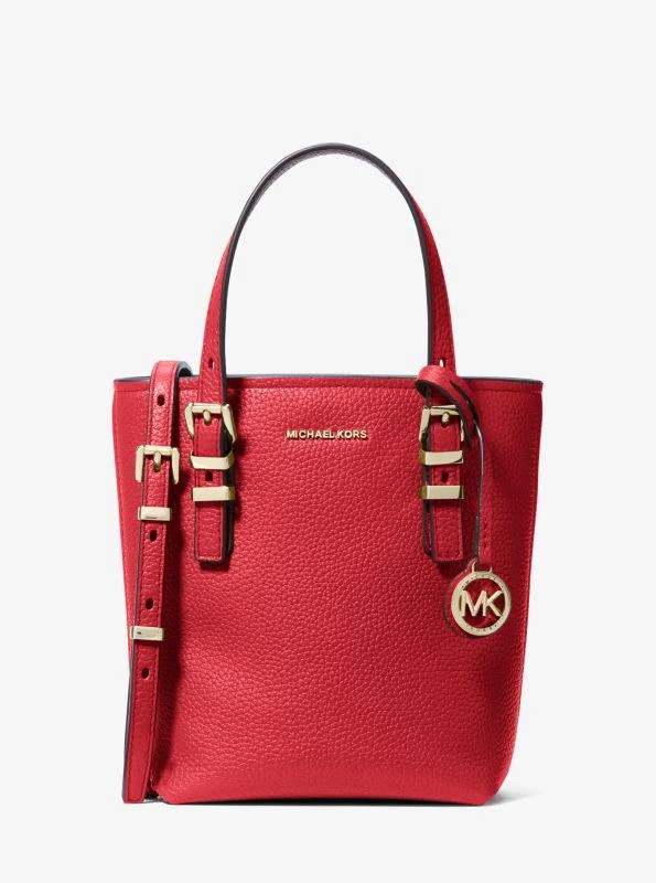 Michael Kors Quinn Extra-Small Pebbled Leather Tote Bag 1