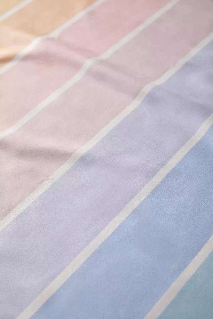 DENY Designs Gradient Arch Rainbow III By Colour Poems For Deny Yoga Towel 2