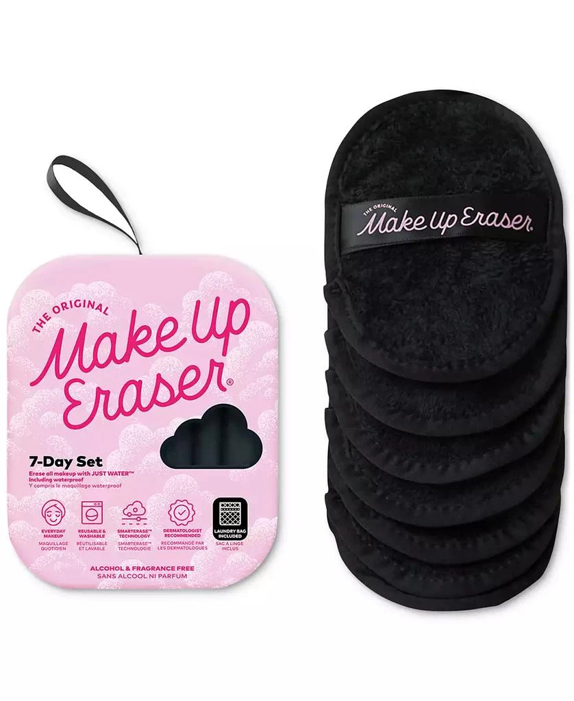 MakeUp Eraser 7-Pc. Chic Black Makeup-Removing Cloth Set