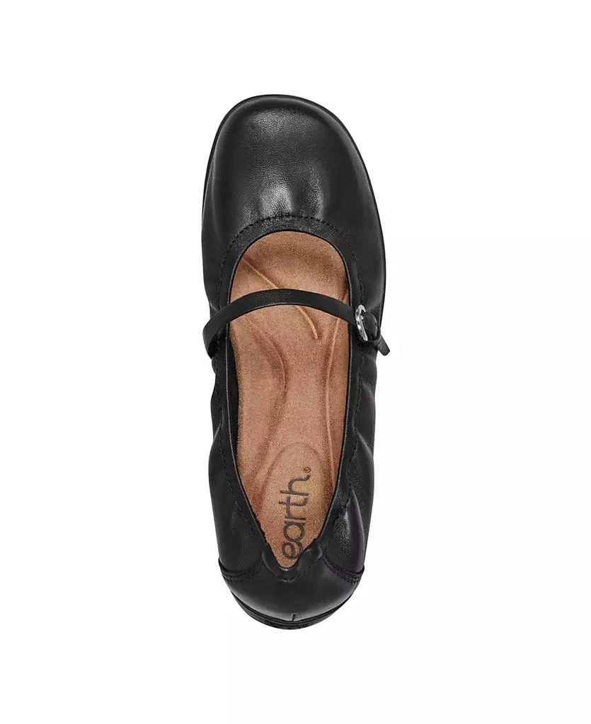 Earth Women's Korvino Square Toe Mary Jane Flats 4