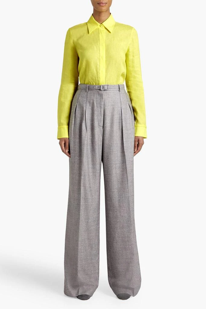 Gabriela Hearst Cruz linen shirt 2
