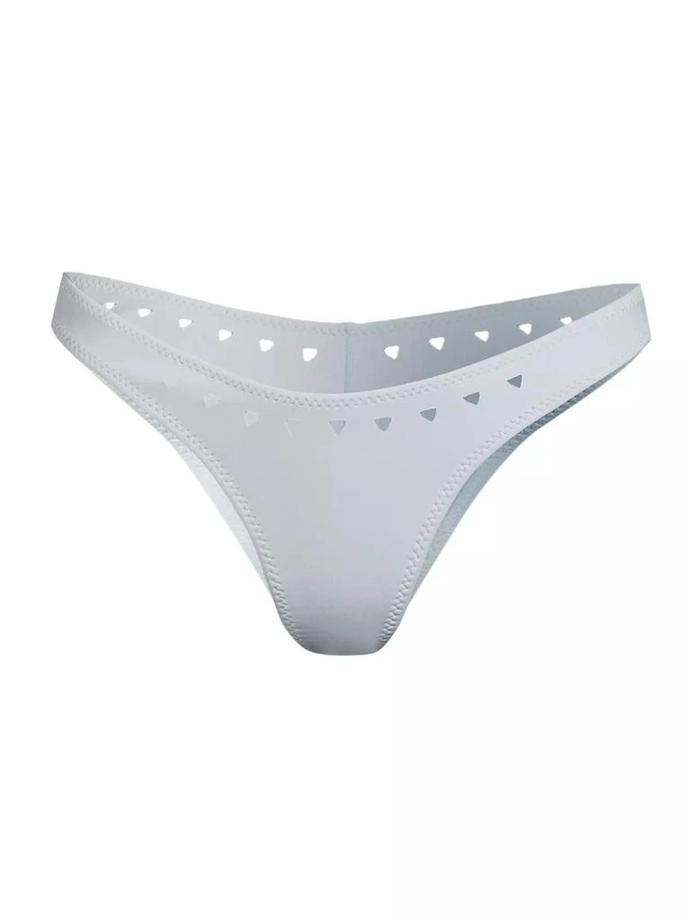 GiGi C Jaclyn Laser-Cut Bikini Bottom 1