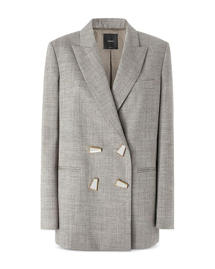 ボトムスその他 Pinko Double-Breasted Cady Blazer With l Buttons 104930A213-L98-02