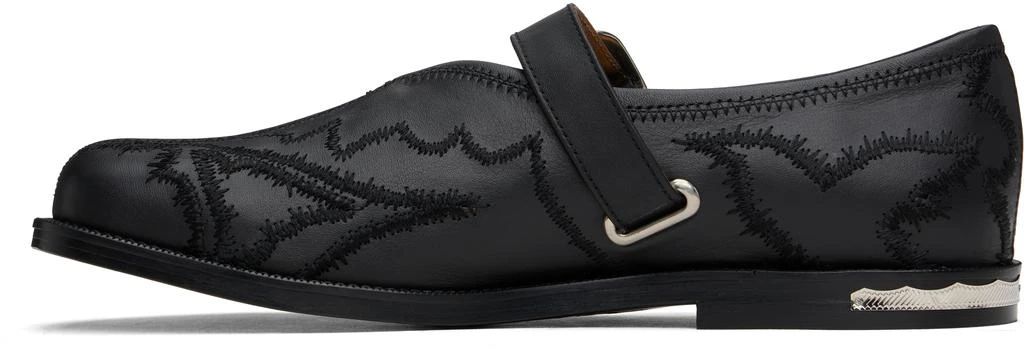 Toga Virilis Black Leather Loafers 3