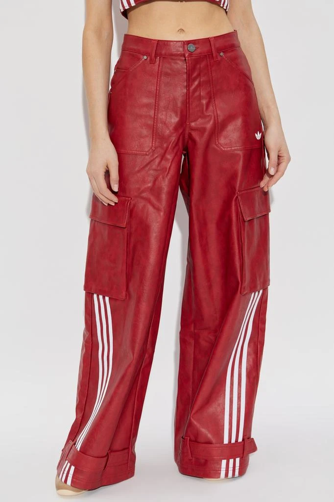 Adidas Faux leather trousers 3