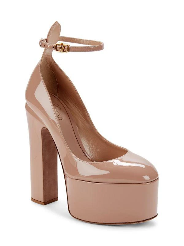 Valentino Leather Plaform Sandals 2