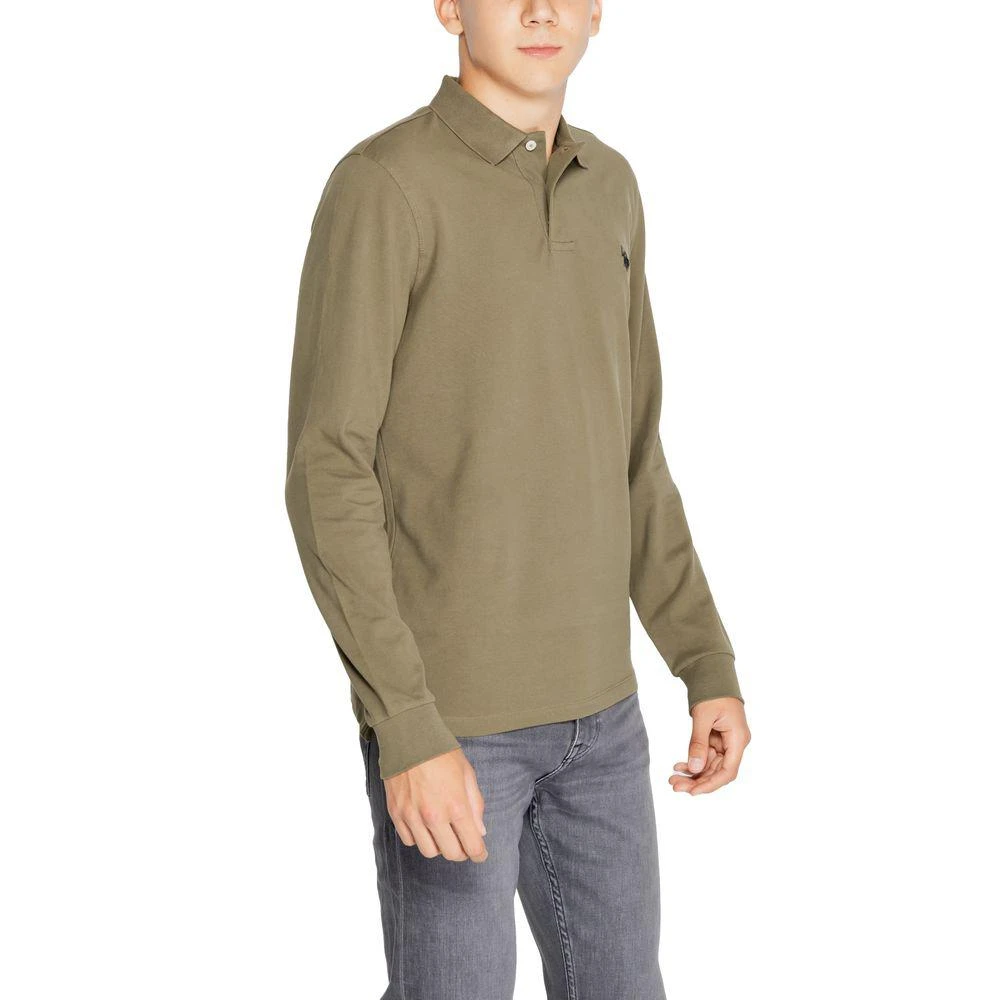 U.S. POLO ASSN. Green Cotton T-Shirt 4