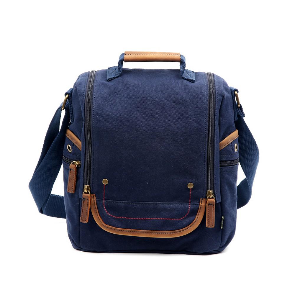 TSD BRAND Atona Traveler Canvas Crossbody Bag