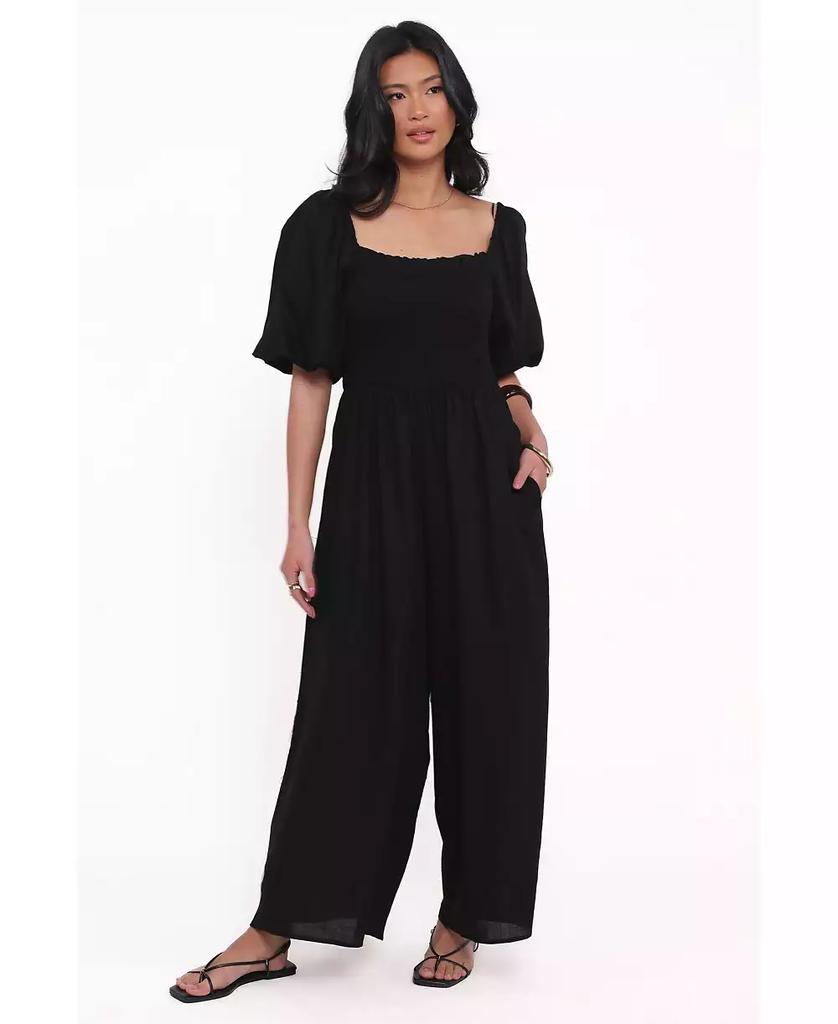 Petal and Pup Women's Ebony Jumpsuit