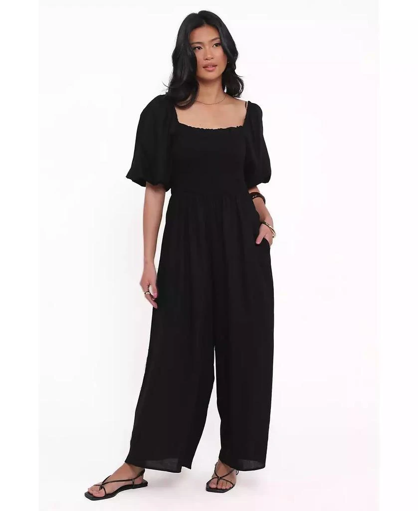 Petal and Pup Women's Ebony Jumpsuit 1