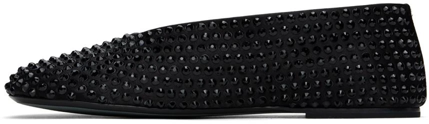 Khaite Black 'The Marcy' Ballerina Flats 3