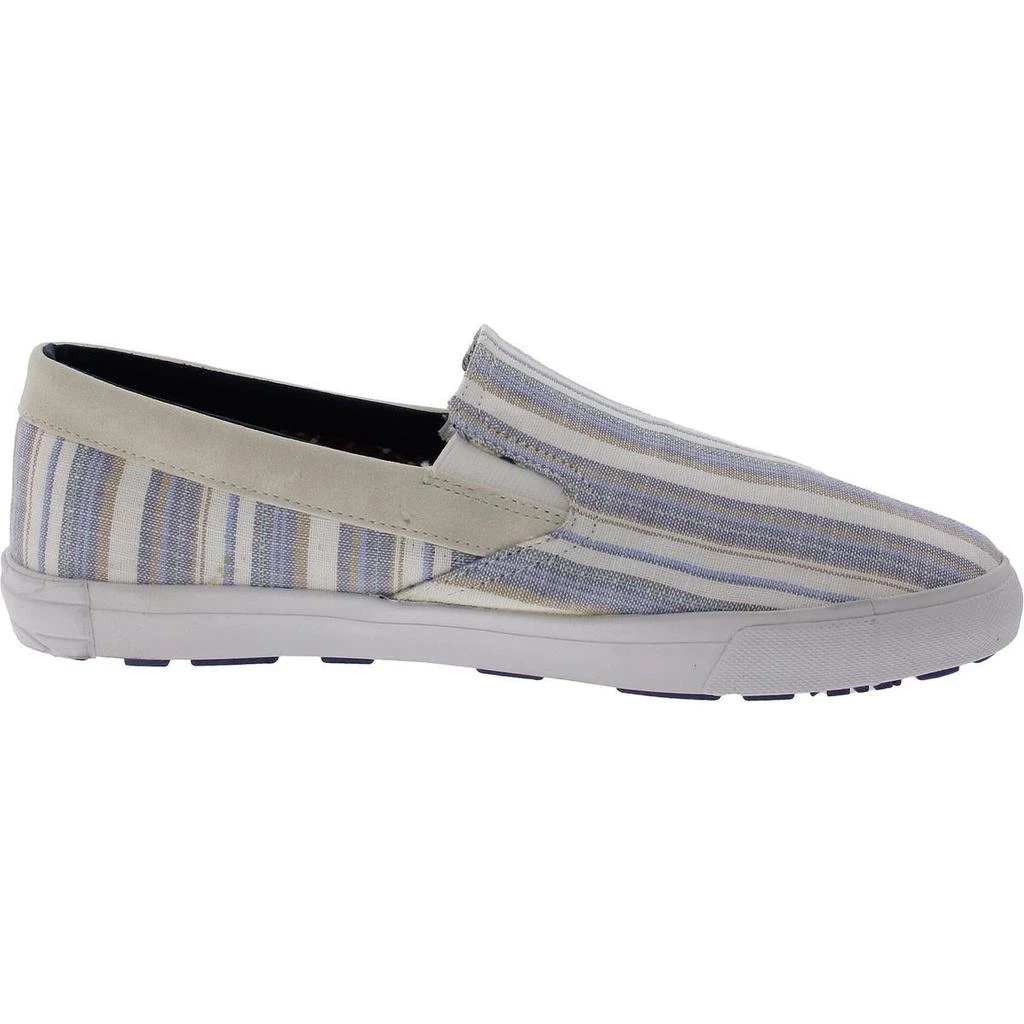 Ben Sherman Mens Striped Cable Knit Slip-on Shoes 2