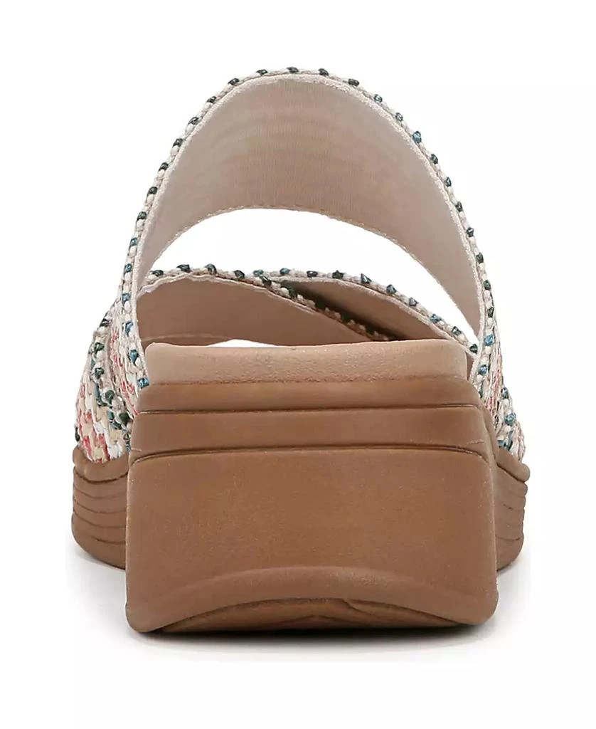 LifeStride Women's Fiona Washable Strappy Slide Wedge Sandals 5