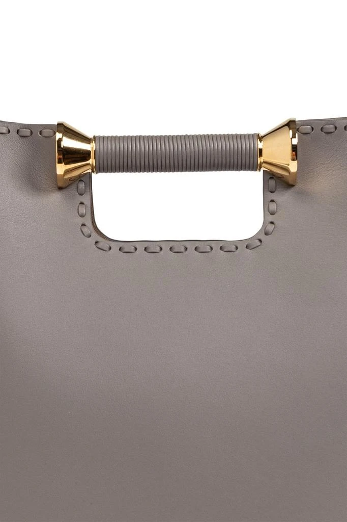 Alaïa Alaïa Bobine Logo Stamp Tote Bag 5
