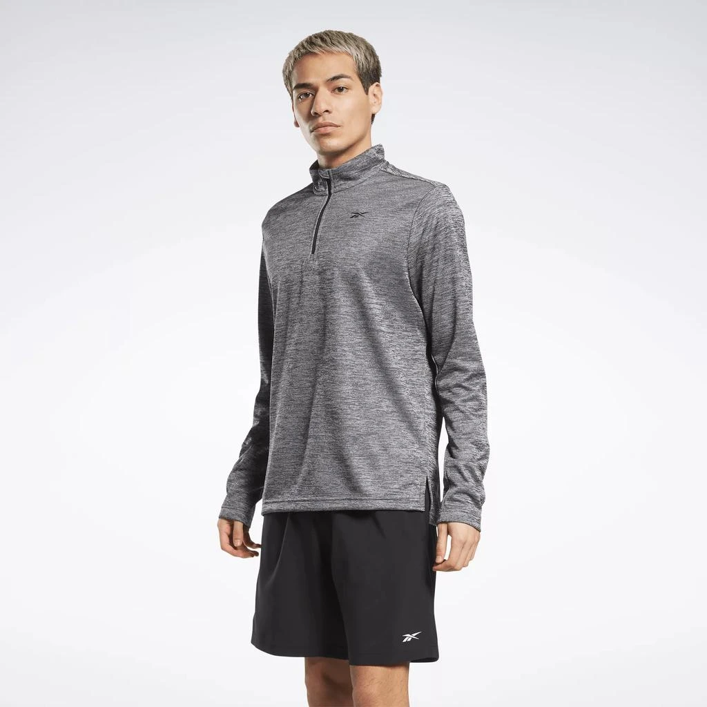 Reebok Men's Workout Ready Quarter-Zip Top 1