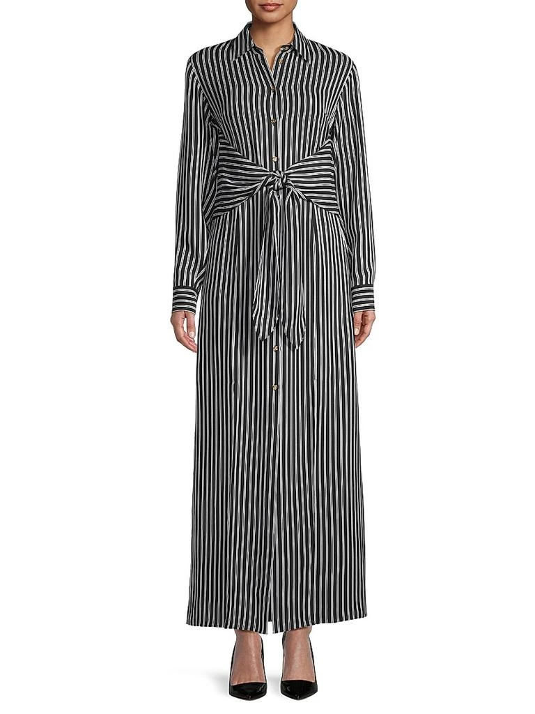 Michael Kors Striped Tie-Waist Shirtdress 3