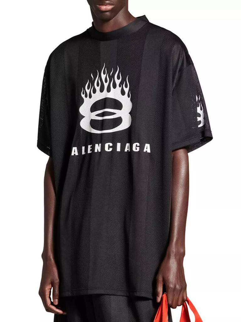 Burning Unity Oversized T-Shirt – On Sale Now with Up to 41% Off