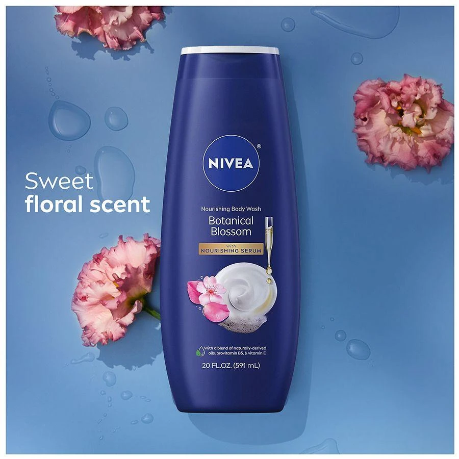 Nivea Nourishing Body Wash with Nourishing Serum Botanical Blossom 6
