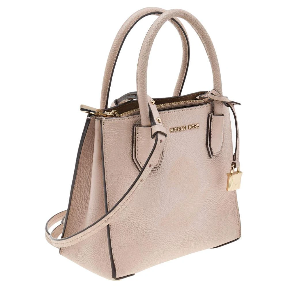 Michael Kors Michael Kors Blush Pink Leather Mini Mercer Tote 3