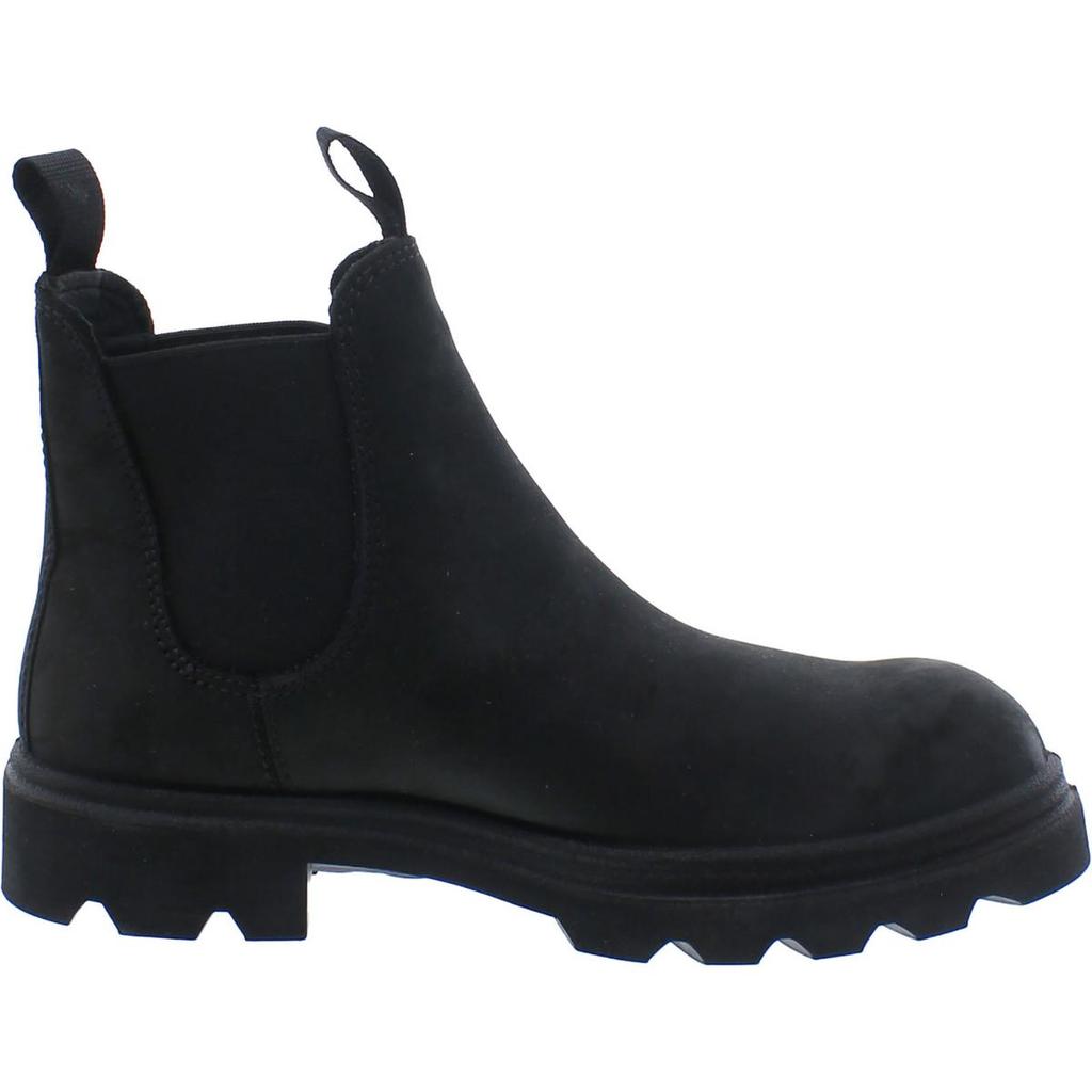 ECCO Womens Faux Leather Round toe Ankle Boots