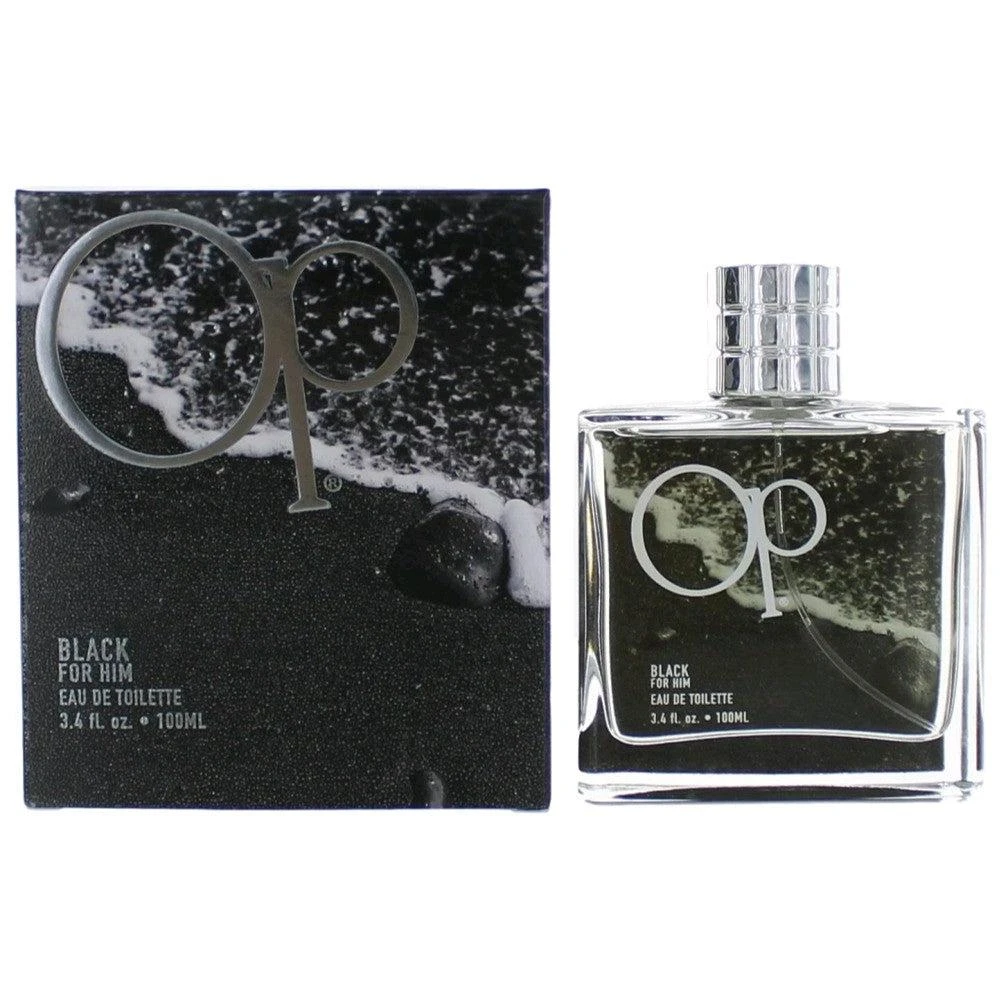 Ocean Pacific OP Black For Him by , 3.4 oz Eau De Toilette Spray for Men 1