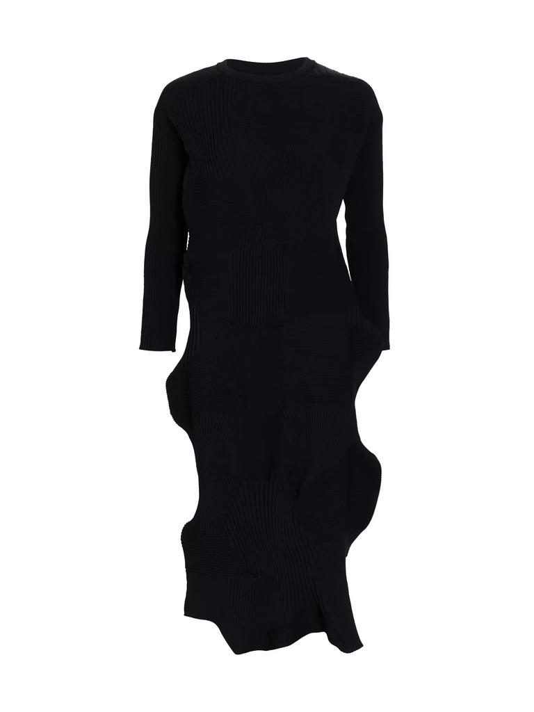 Issey Miyake Kone Kone Woven Pleated Dress