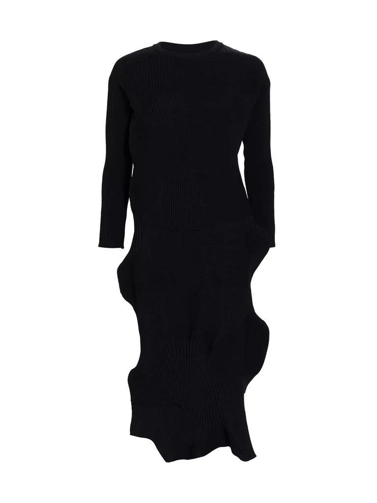 Issey Miyake Kone Kone Woven Pleated Dress 1