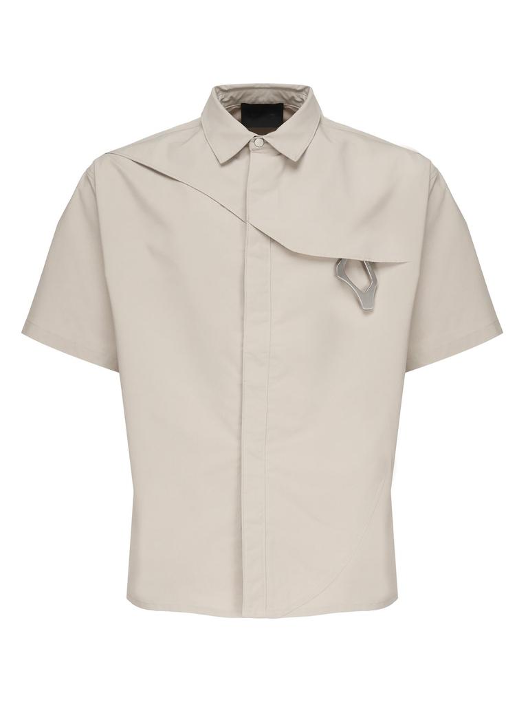 Heliot Emil Heliot Emil Asymmetric Short Sleeve Shirt