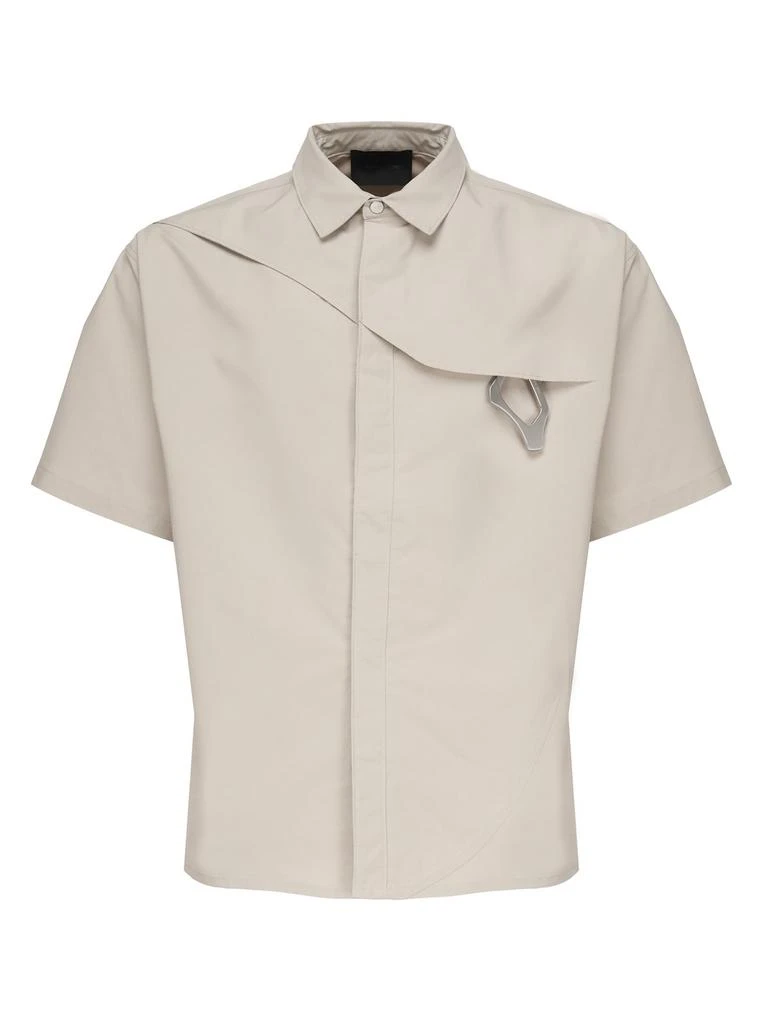 Heliot Emil Heliot Emil Asymmetric Short Sleeve Shirt 1