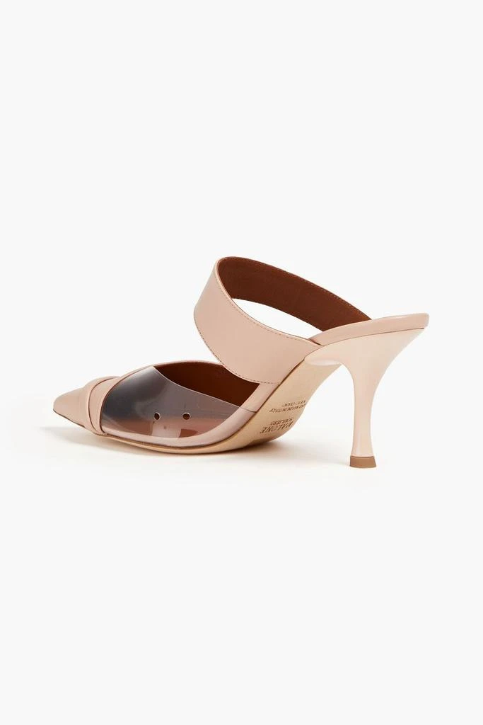 Malone Souliers Halina 70 leather and PVC mules 3