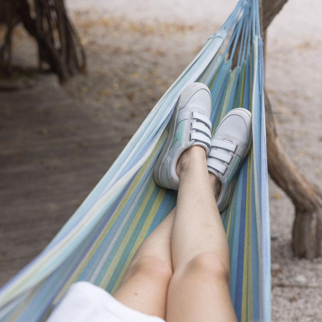 Faguo Faguo - Baskets Basses Hazel Velcro - Blanc - Femme