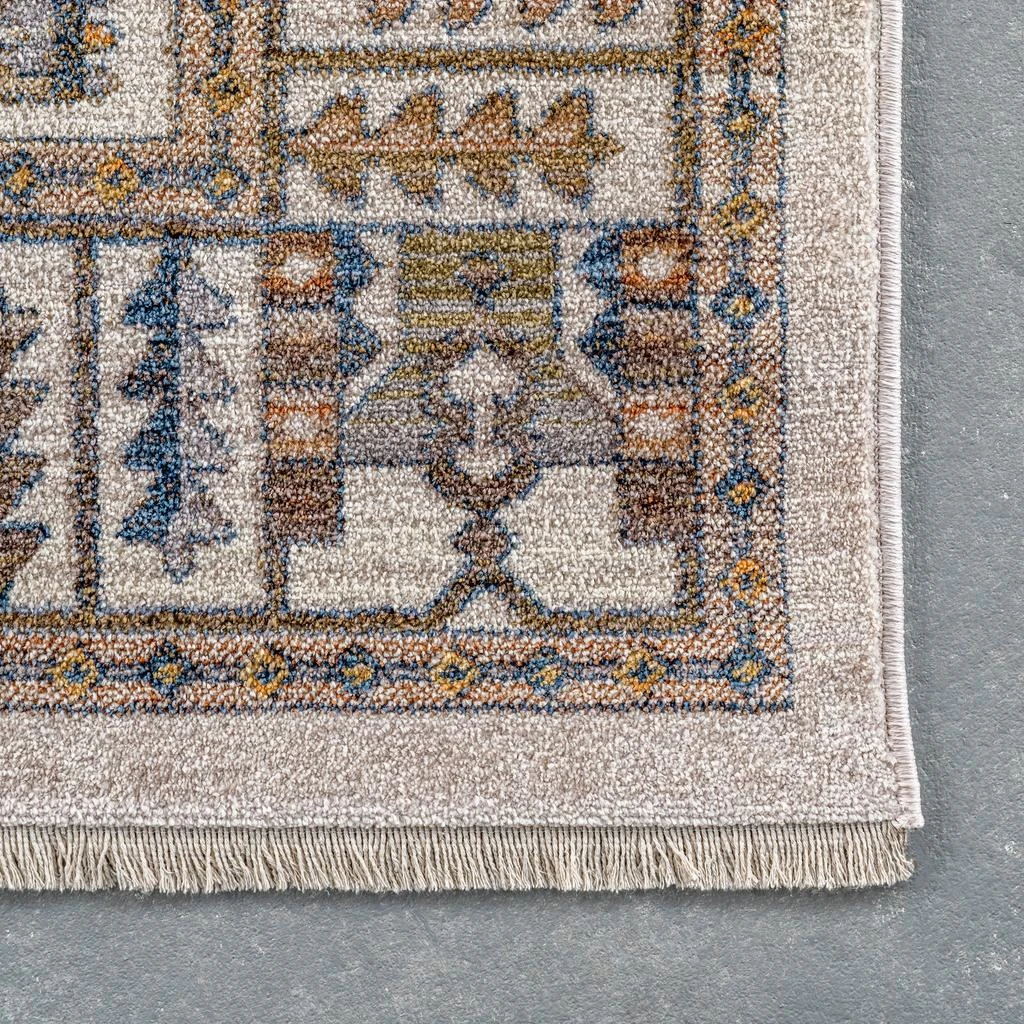 nuLOOM Jocelyn Global Inspired Medallion Fringe Area Rug 4