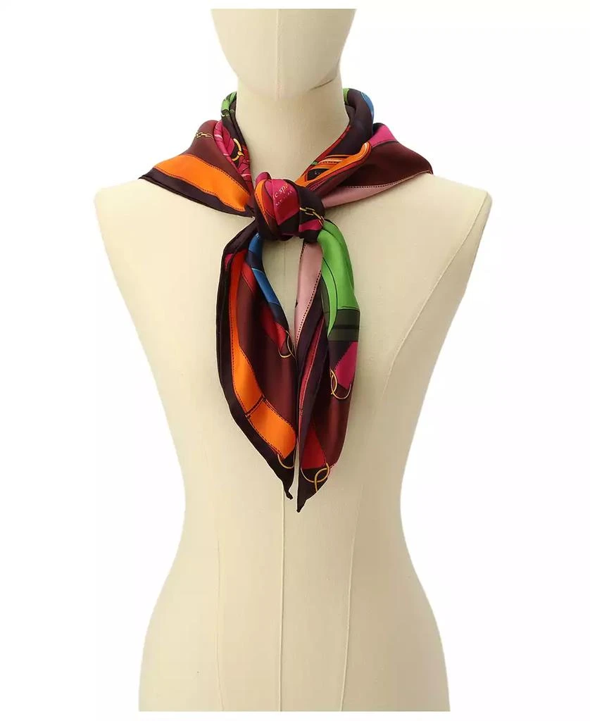 Kate Spade Women's Bag Print Silk Square Scarf 6