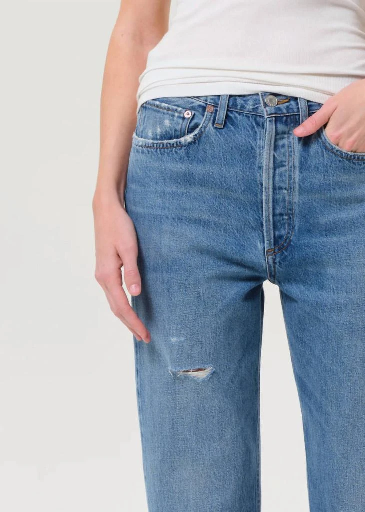 AGOLDE Agolde - 90's Crop Mid Rise Straight Jeans 5