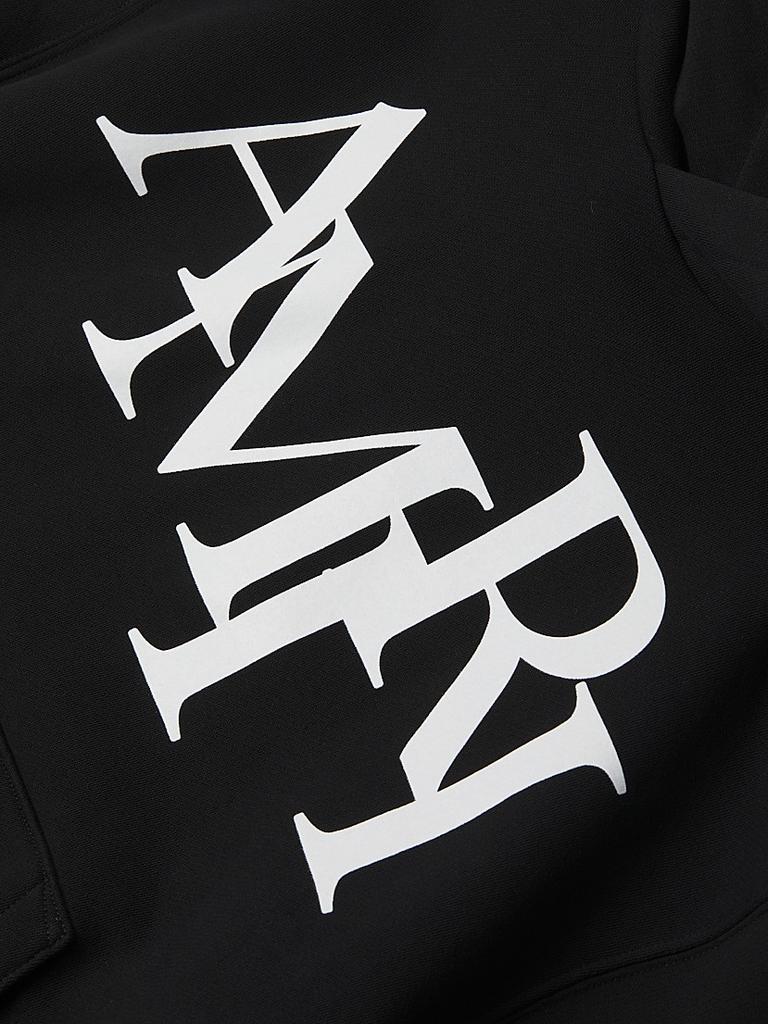 AMIRI Logo Staggered Hoodie - Hoodies - Free Shipping - BeyondStyle
