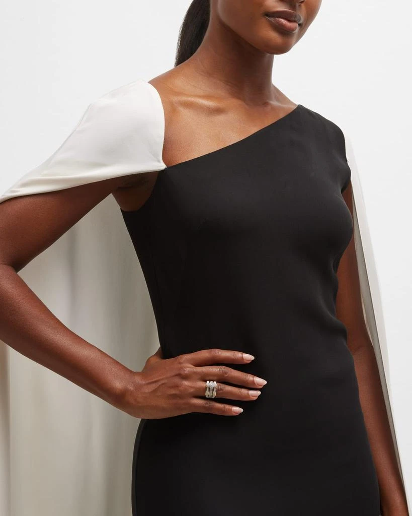 Farah Khan Atelier 18K Yellow Gold Atlas White Bold Ring, Size 7 5