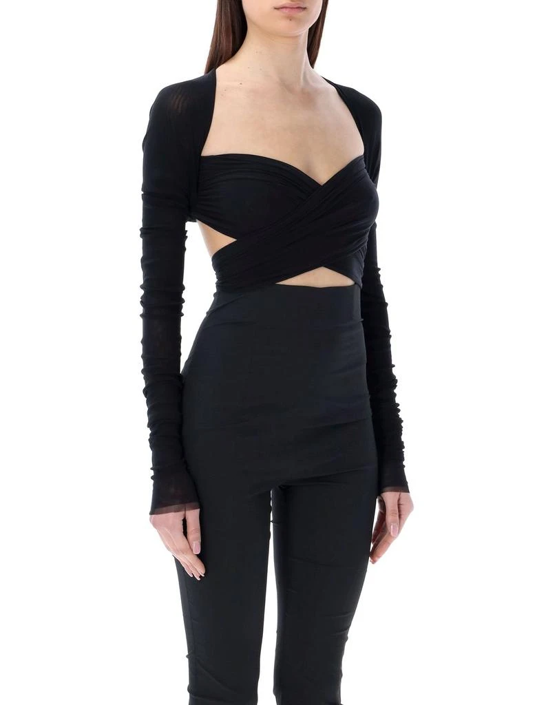 PHILOSOPHY di LORENZO SERAFINI Philosophy Di Lorenzo Serafini Bow-Fastened Long-Sleeved Top 3