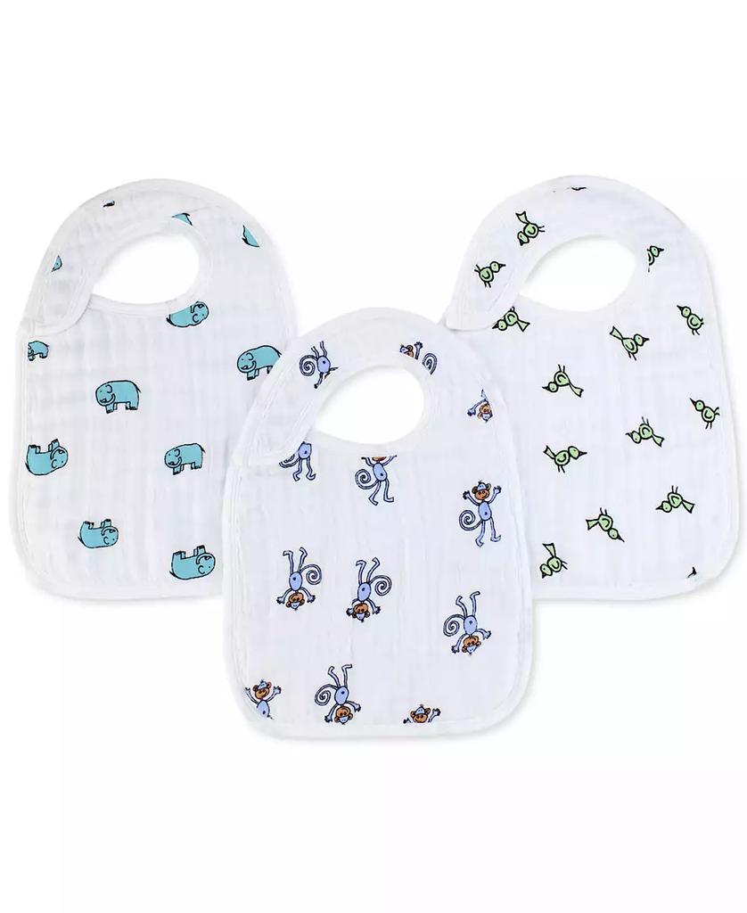 aden + anais Baby Boys or Baby Girls Jungle Bibs, Pack of 3
