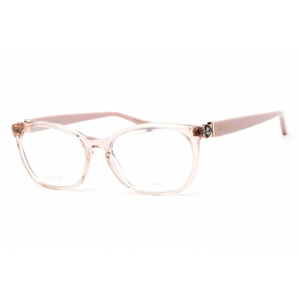 Jimmy Choo Jimmy Choo Women's Eyeglasses - Full Rim Cat Eye Nude Plastic Frame | JC317 0FWM 00 1