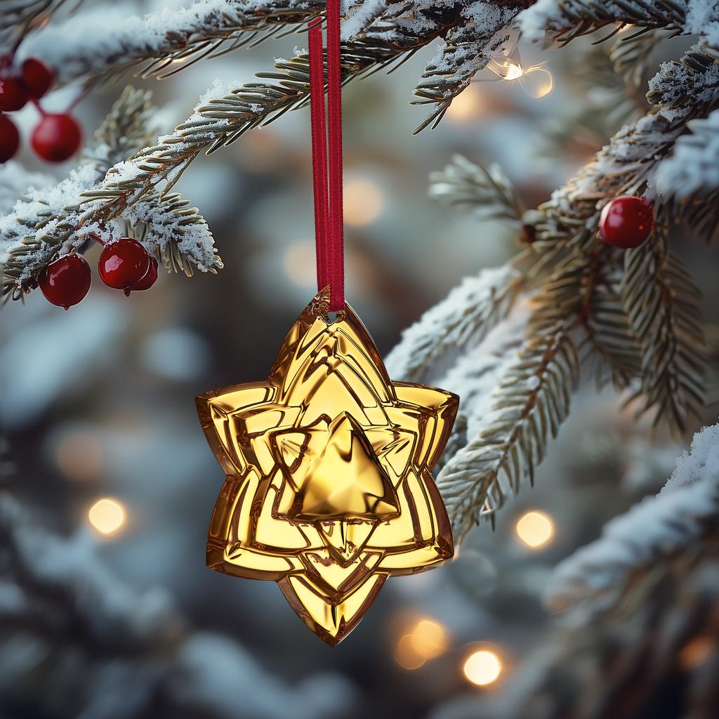 Shop Baccarat Crystal Noel 2018 Gold Snowflake Ornament 2812732 on