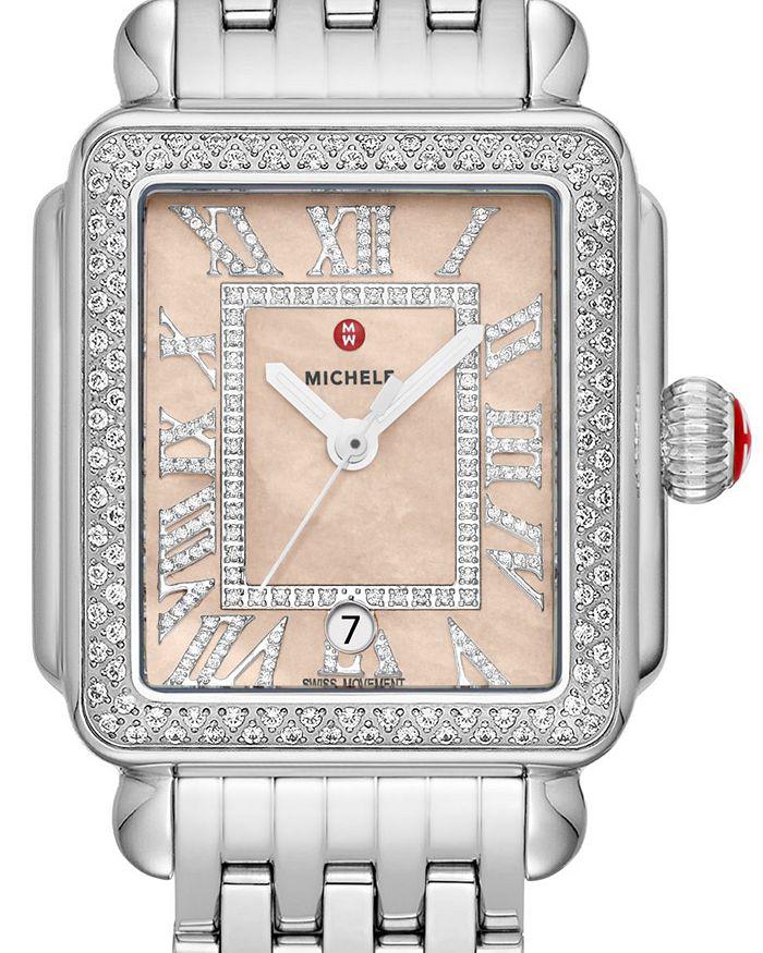 MICHELE Deco Madison Watch, 33mm x 35mm