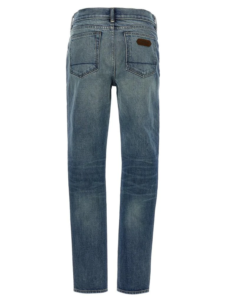 Tom Ford Tom Ford Logo Patch Skinny Jeans 2