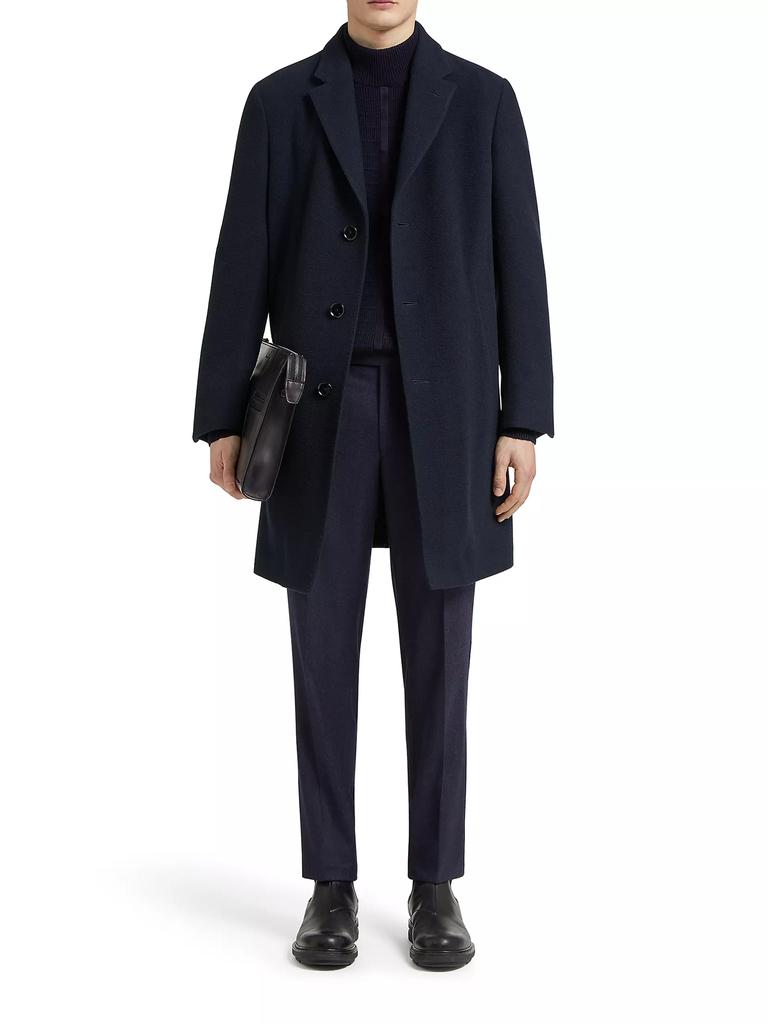 Zegna Wool Flannel Trousers - Pants - Free Shipping - BeyondStyle