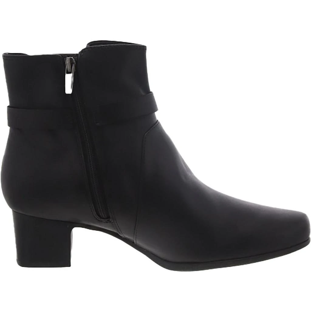 Clarks Un Damson Mid Womens Leather Ankle Ankle Boots 4