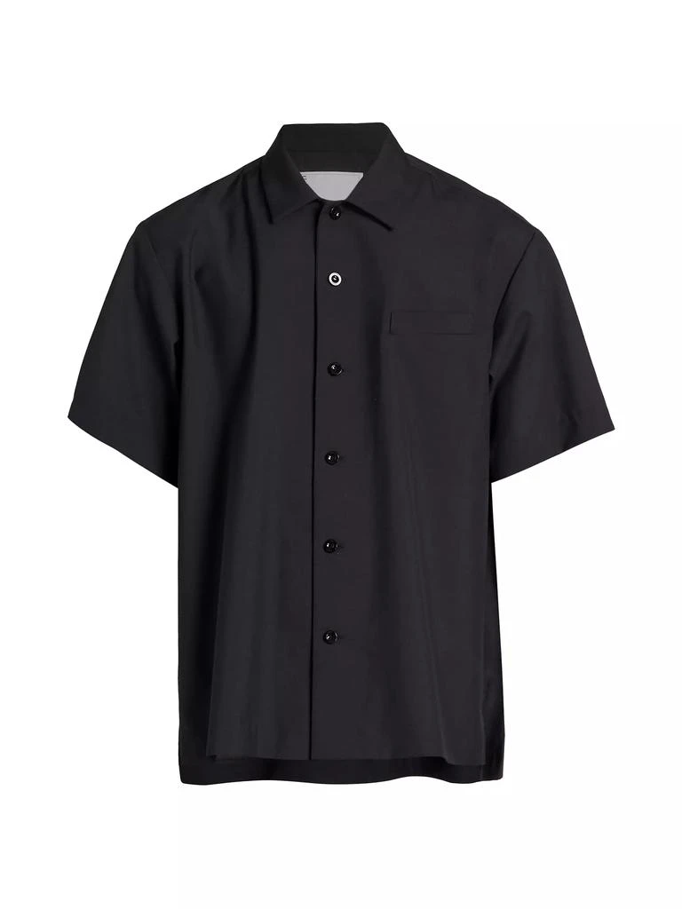 Sacai Short-Sleeve Button-Up Shirt 1