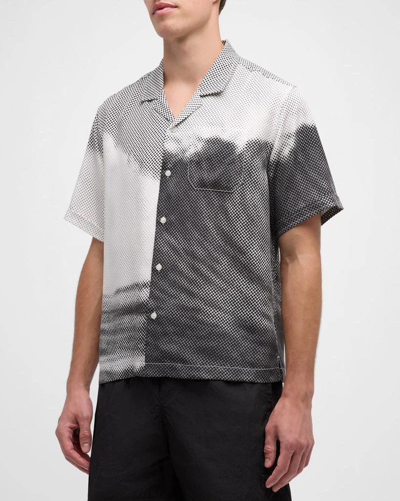 Stampd Men's Dotted Wave Camp Shirt 4