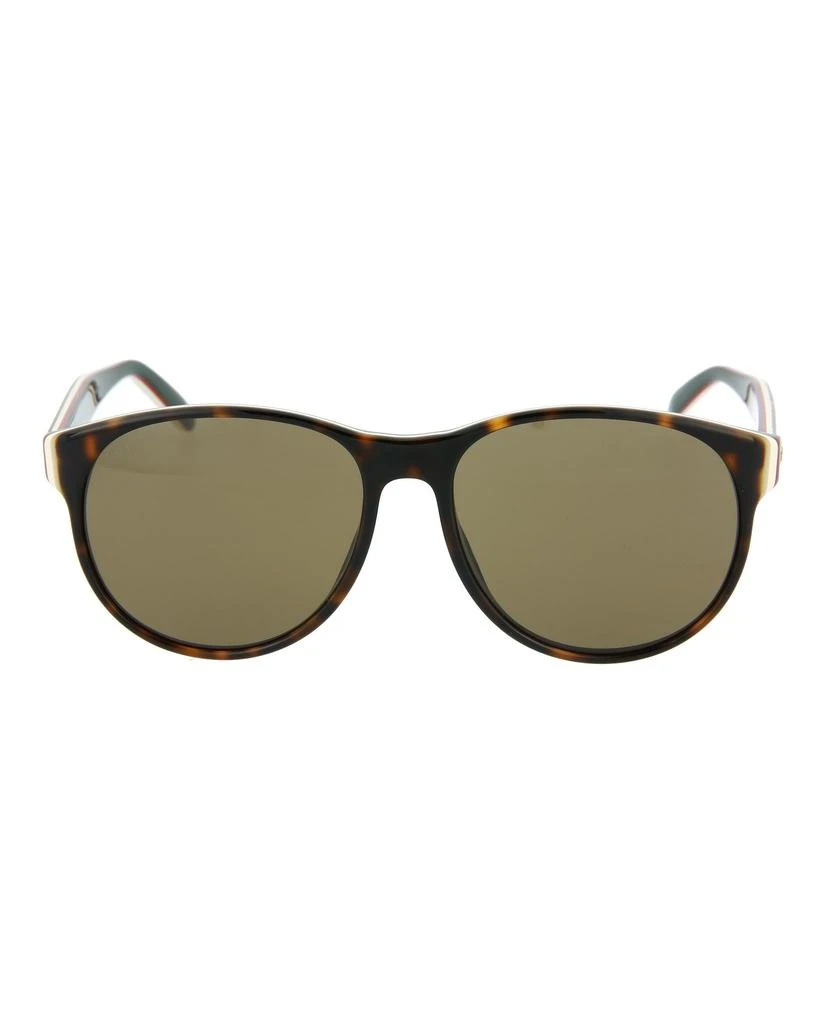 Gucci Round-Frame Acetate Sunglasses 1