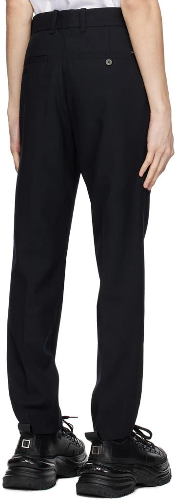 WOOYOUNGMI Navy Tapered Trousers 3