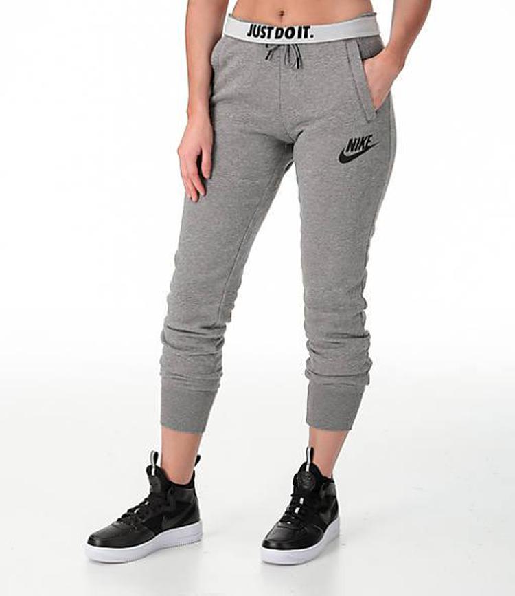 nike rally joggers gray