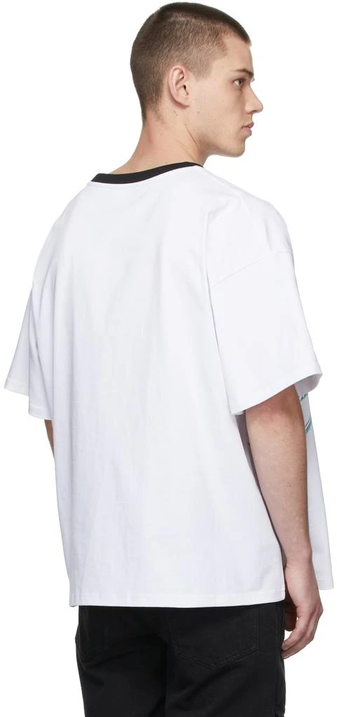 We11done White 'W' Graphic T-Shirt 3